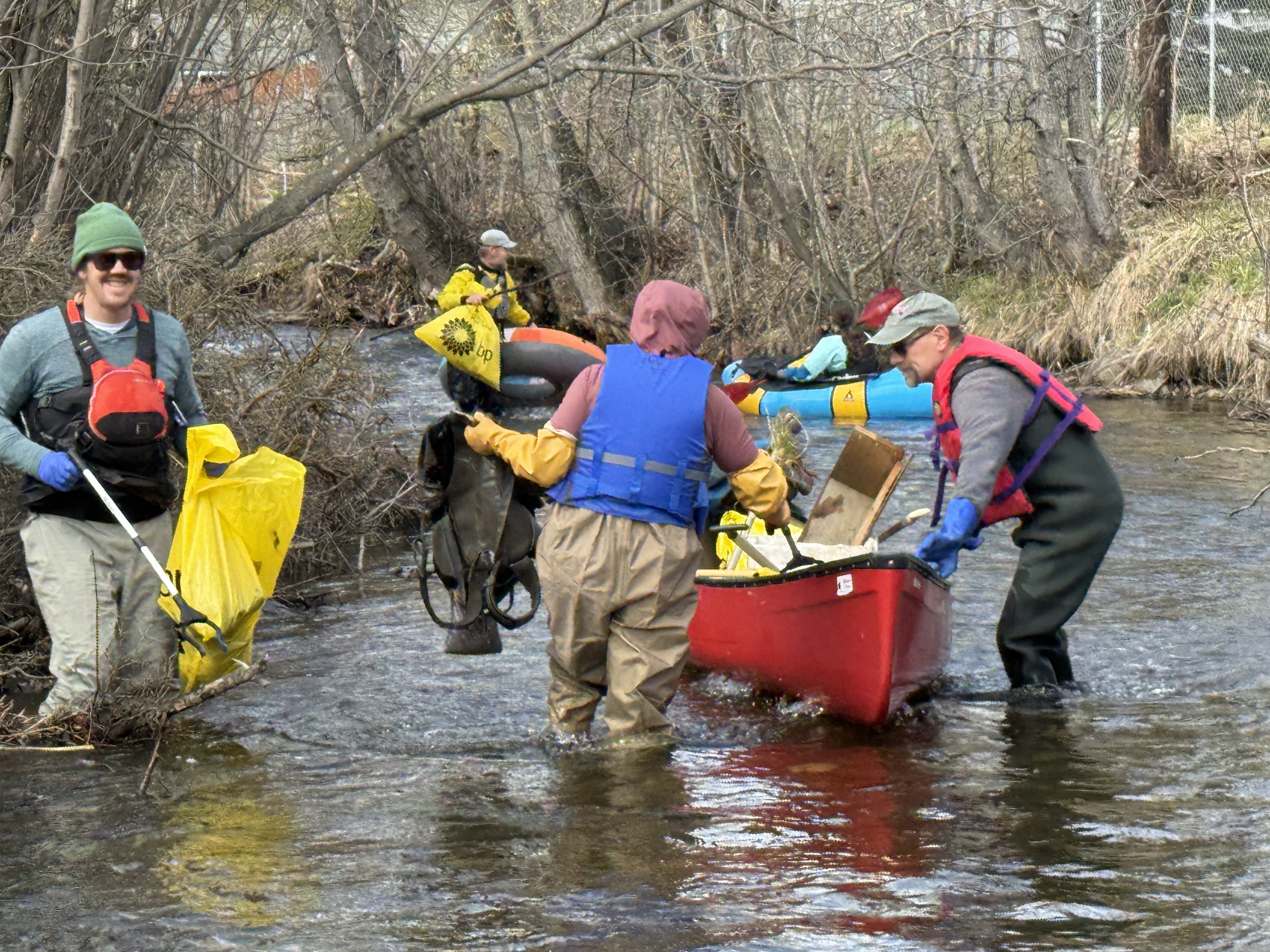 Campbell Creek Cleanup 2026 by Doug Whitaker