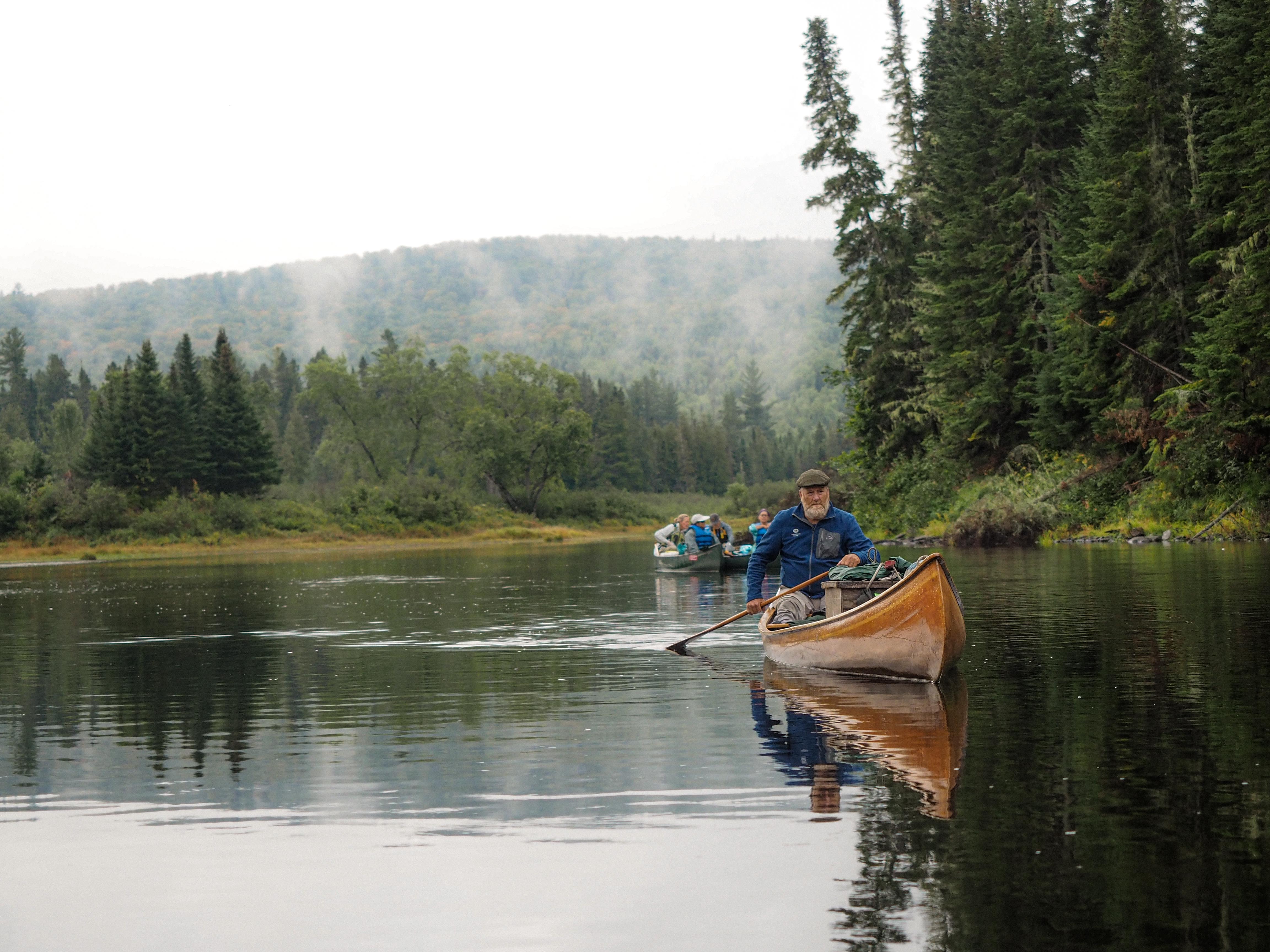 John Little on the Allagash in 2019