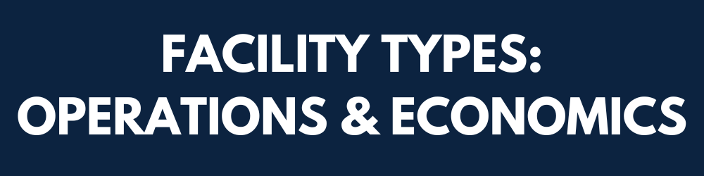 Facility Types - Operations and Economics