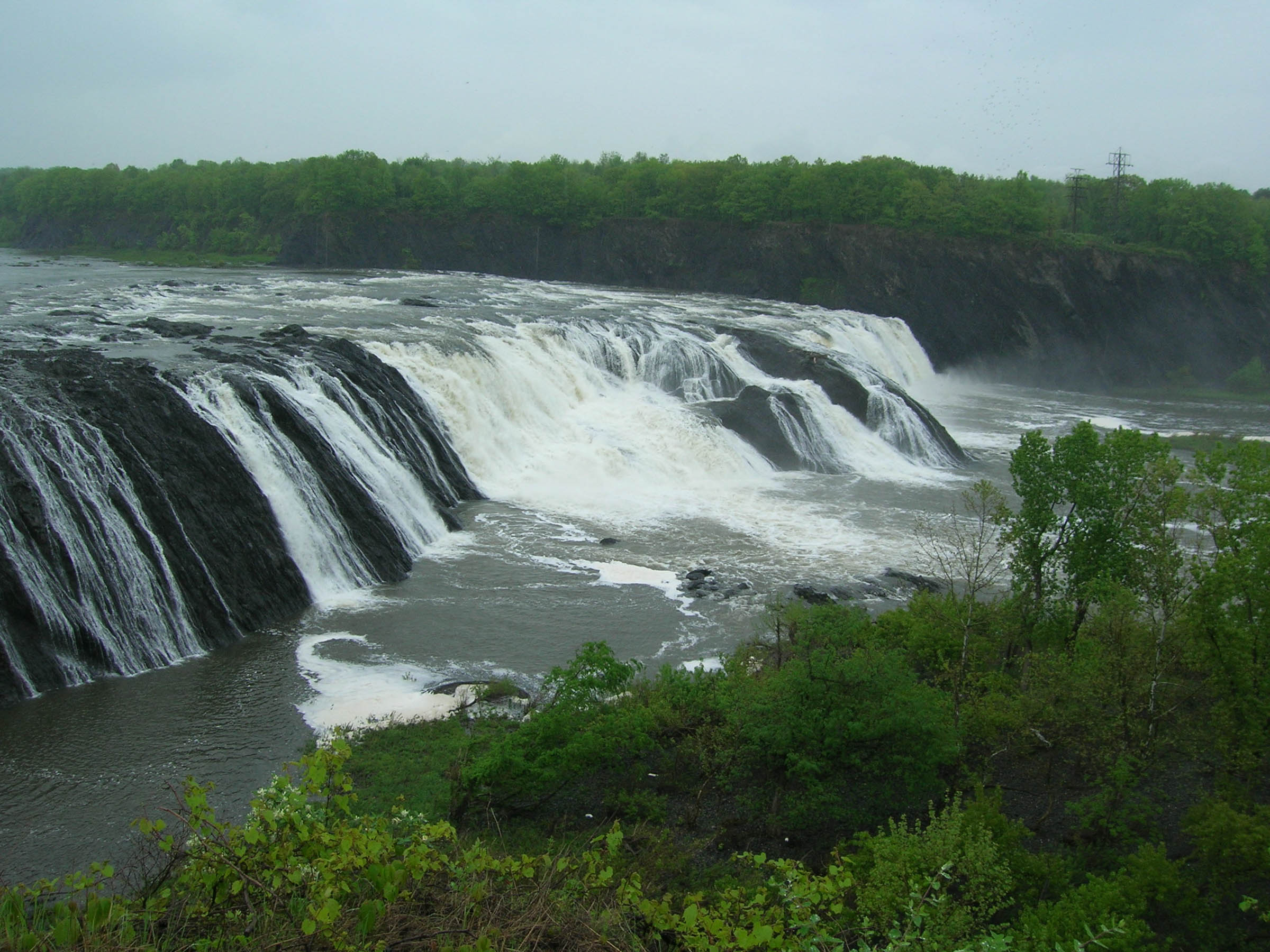 Cohoes Falls. Photo courtesy of National Park Service.