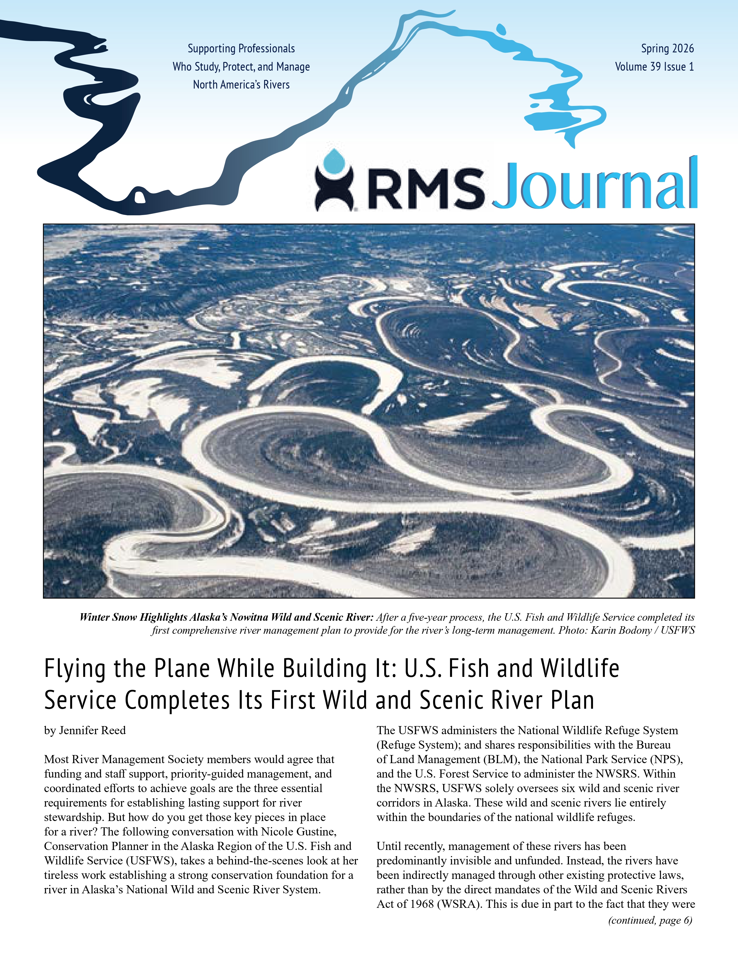 2026 Spring RMS Journal Cover