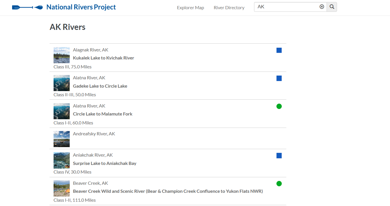 State Page of Directory