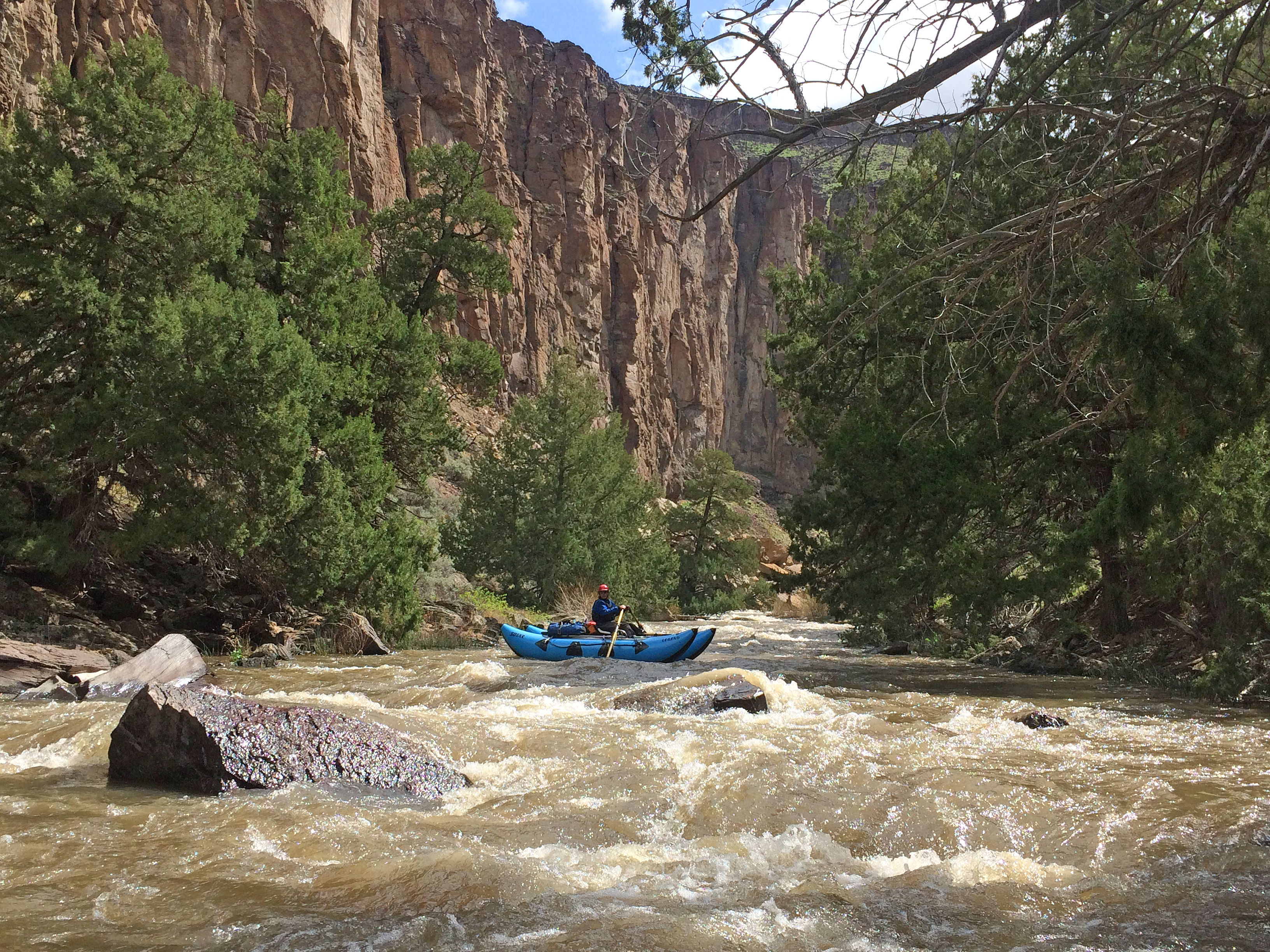 Boater on Bruneau River