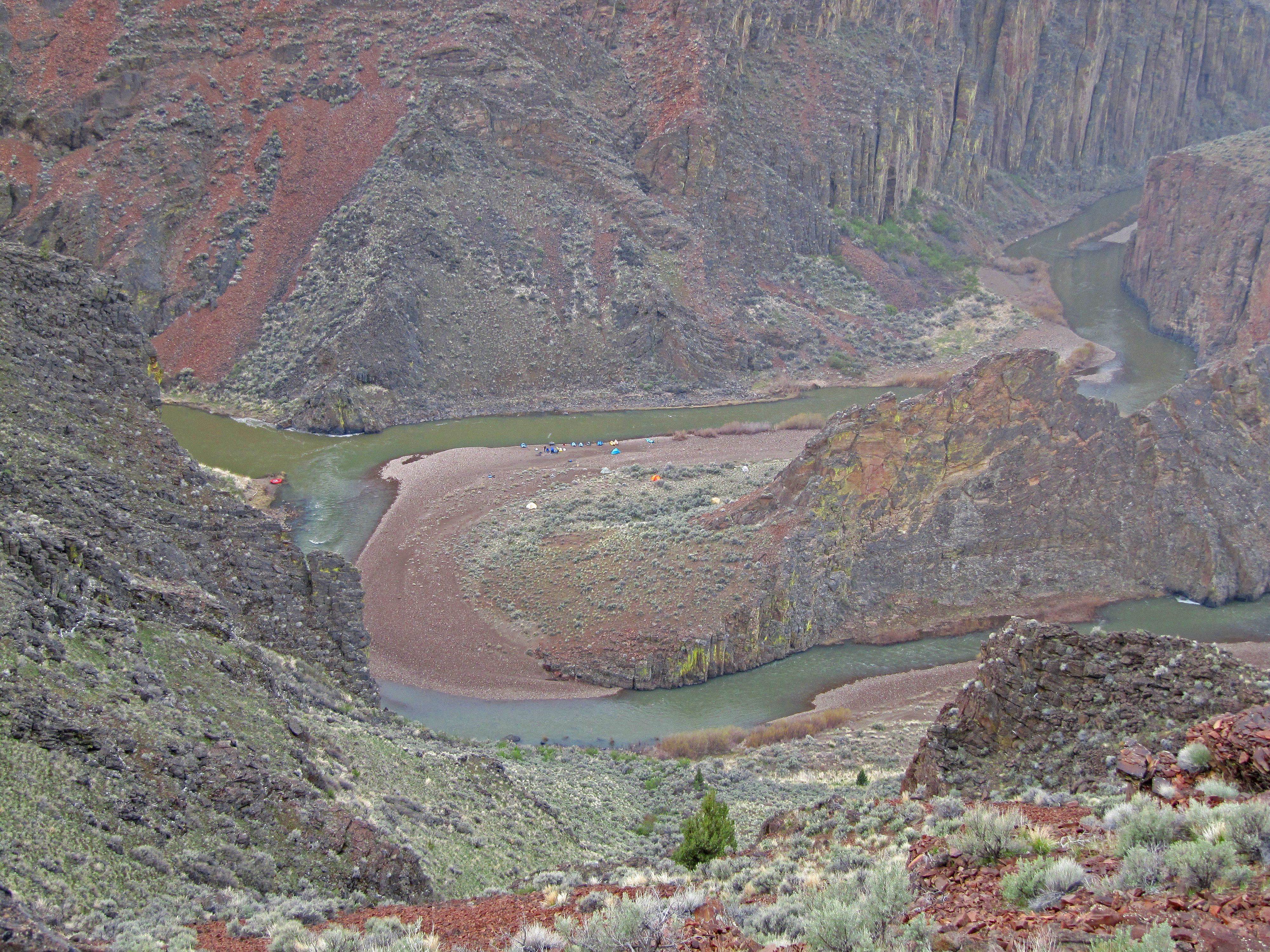 Deep Creek Owyhee River Confluence