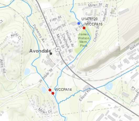 Avondale Map