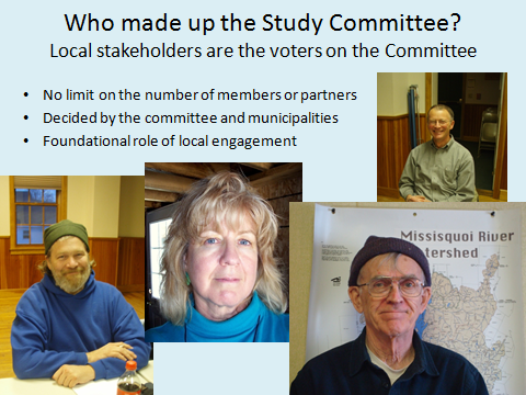 Upper Missisquoi and Trout Rivers Study Committee Officers