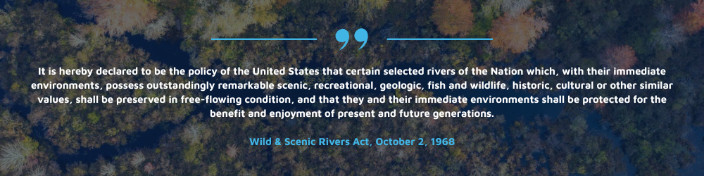 Wild and Scenic Rivers Act Excerpt