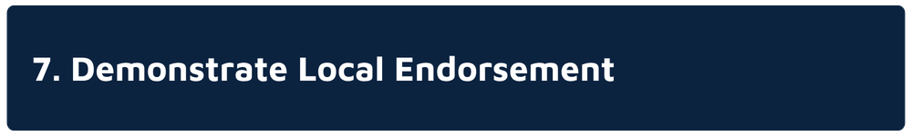 Local Endorsements