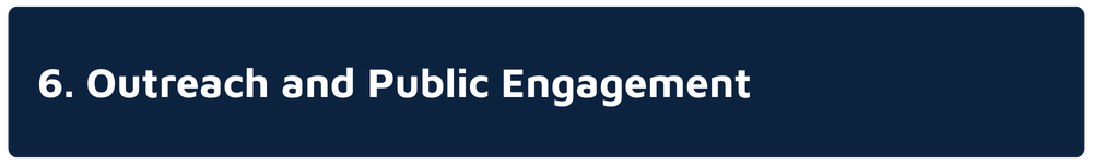 Outreach and Public Engagement
