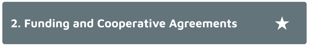 Funding and Cooperative Agreements