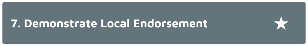 Local Endorsements