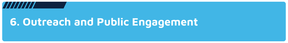 Outreach and Public Engagement Outreach and Public Engagement