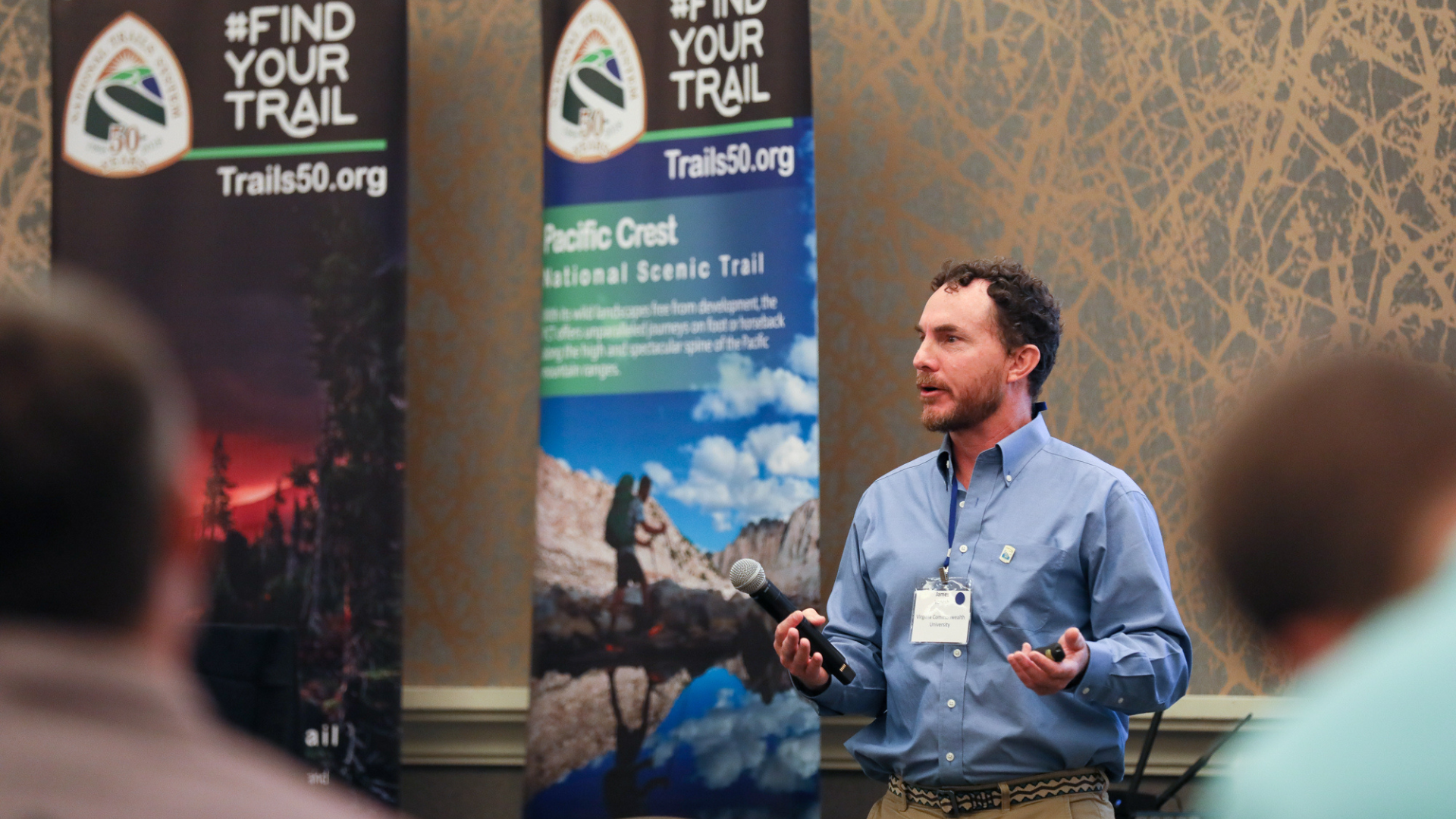 2018 RMS Symposium James Vonesh Presenting. Photo by Meredith Meeks