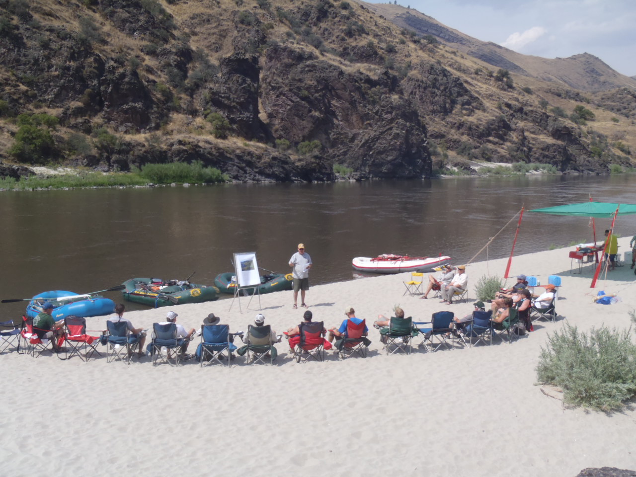 Workshop on the Salmon River