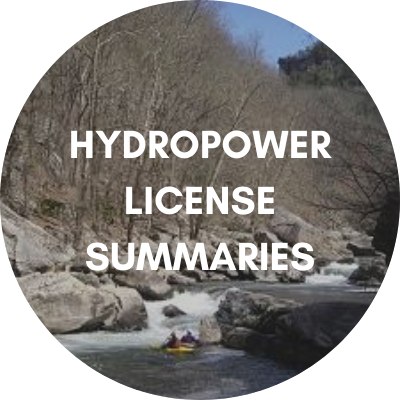 Handy, easy-to-read guides that include river flows below hydro dams